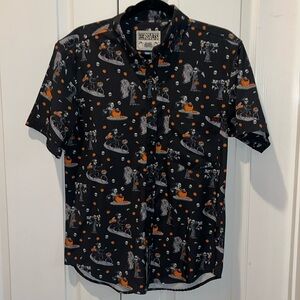 Men’s Halloween button up